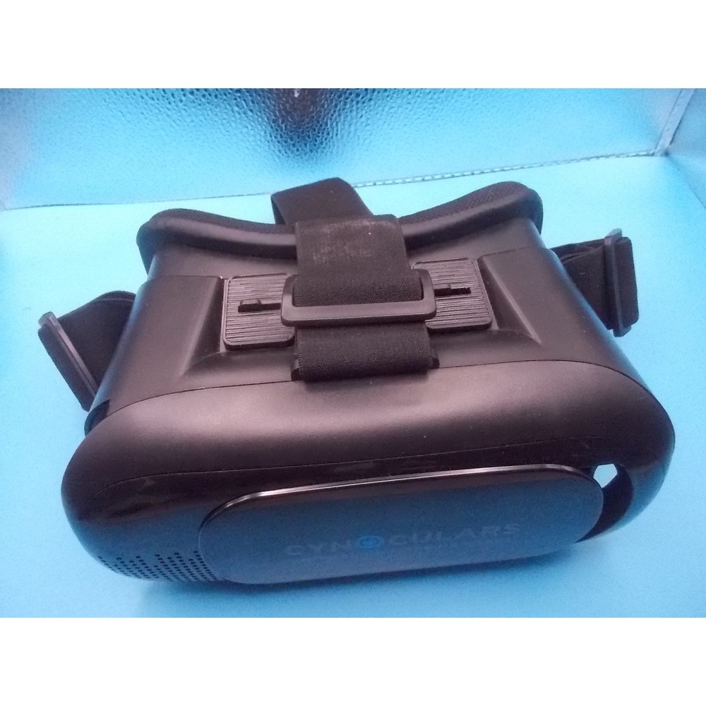 Cynoculars Virtual Reality Headset Black Mobile VR Viewer for Smartphones